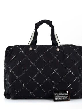Chanel Travel Line Boston Weekender Bag